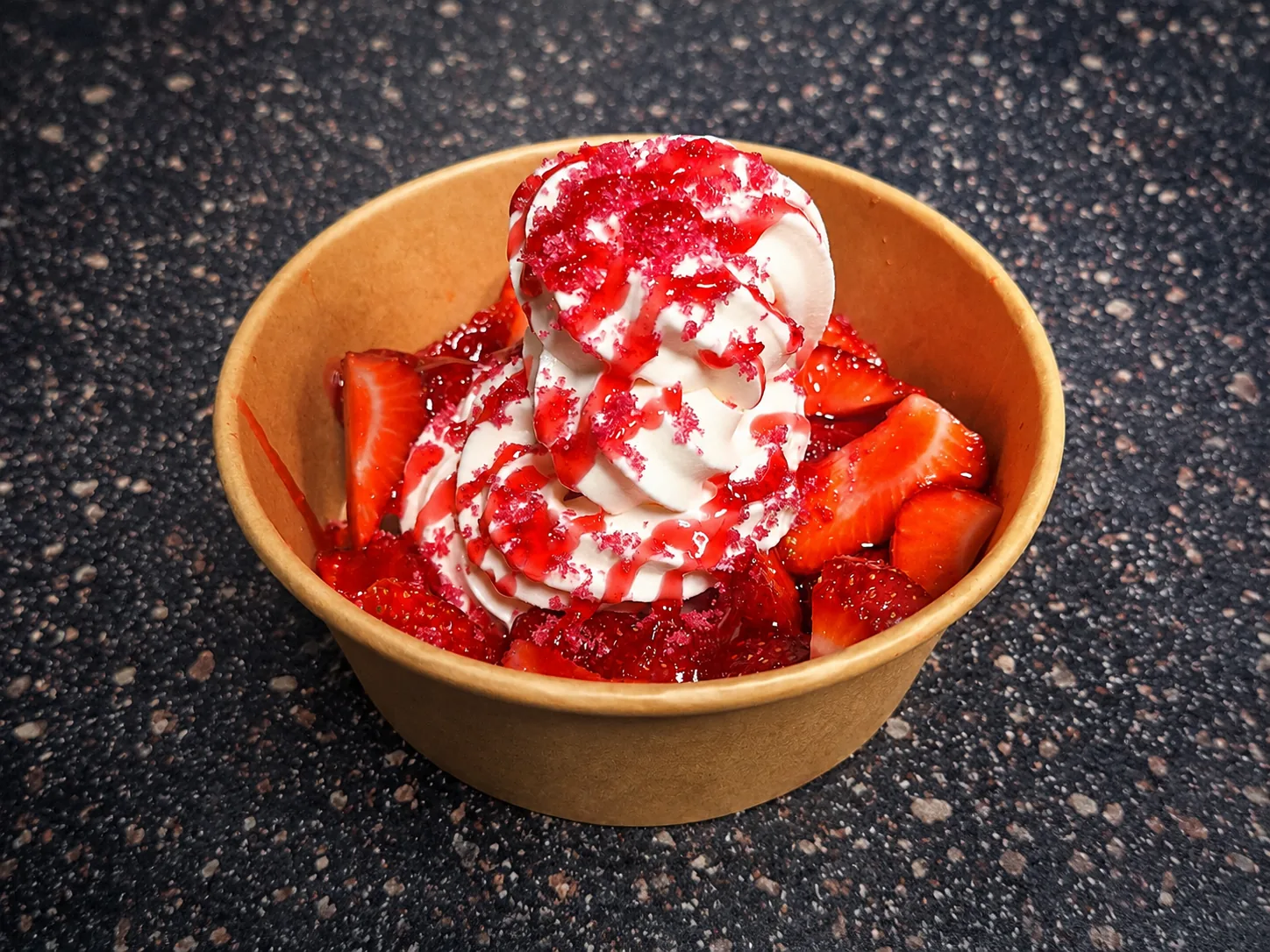 Strawberry Drip Dream dessert